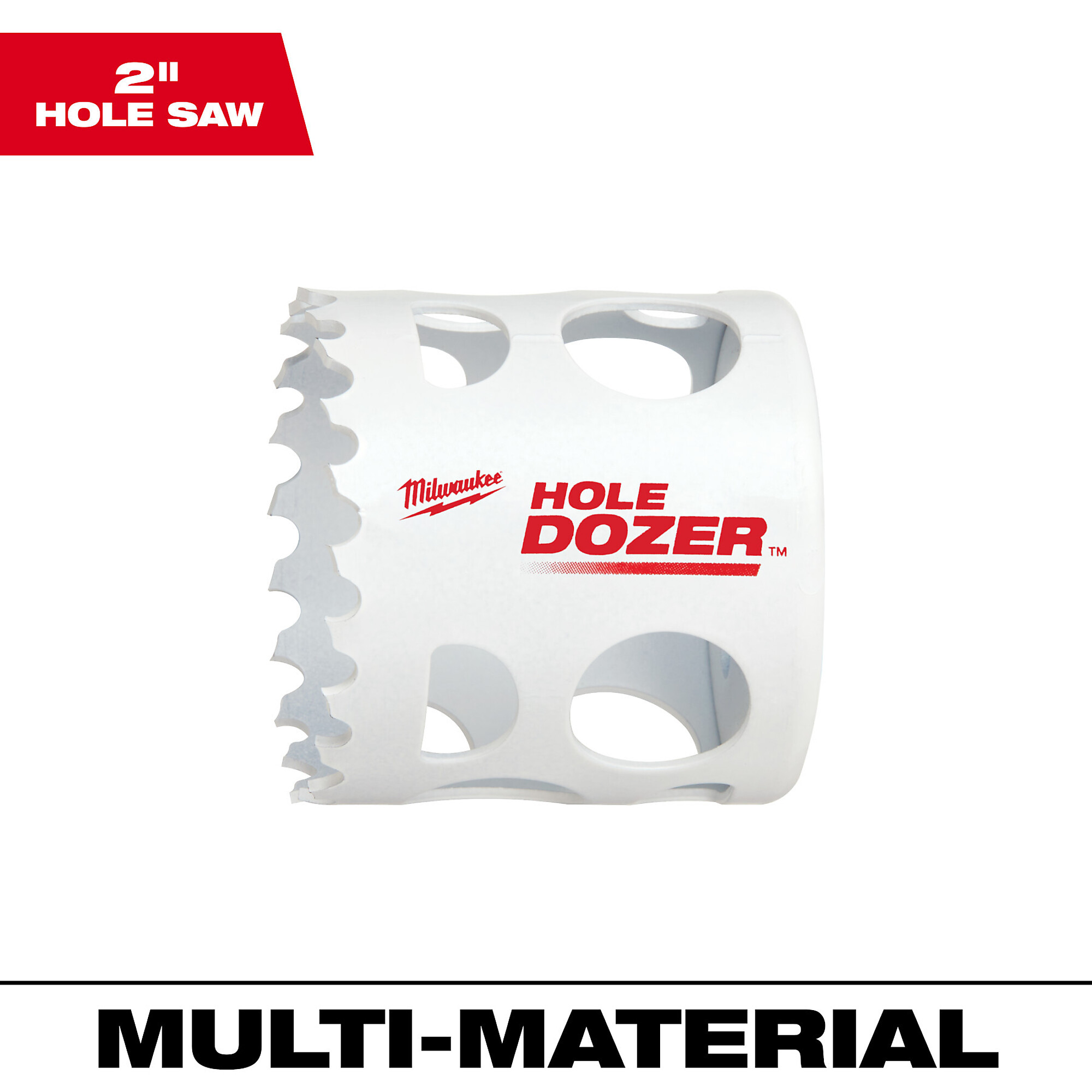Milwaukee Hole Dozer Bi-Metal Hole Saw, 2in., Model# 49-56-0117